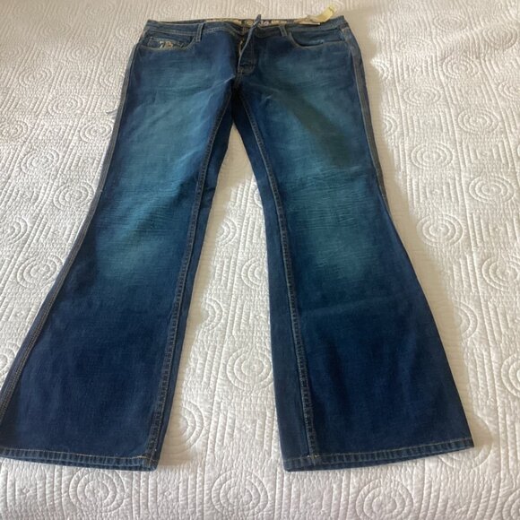 NWT Y2K Vintage Pepe London Jeans Women's US Size 36x32 Flare Layla Style Bootcu - Picture 5 of 16